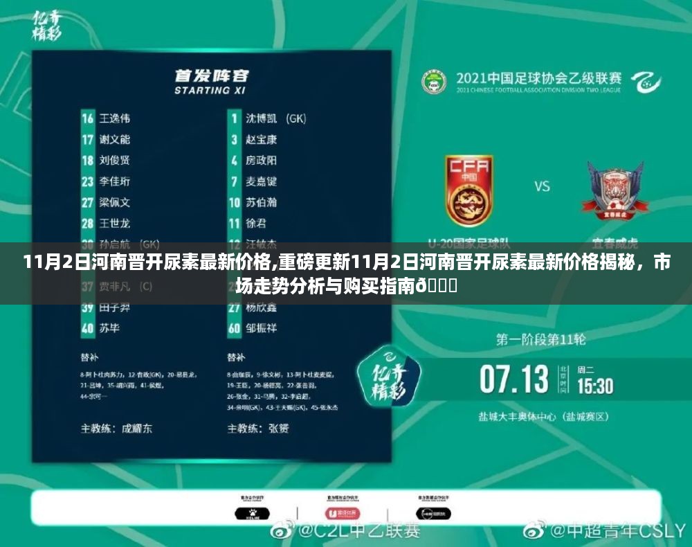 11月2日河南晋开尿素最新价格揭秘，市场走势分析与购买指南