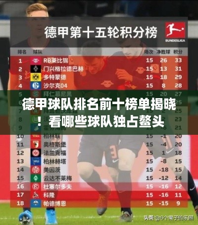 德甲球队排名前十榜单揭晓！看哪些球队独占鳌头