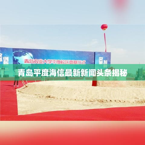 青岛平度海信最新新闻头条揭秘